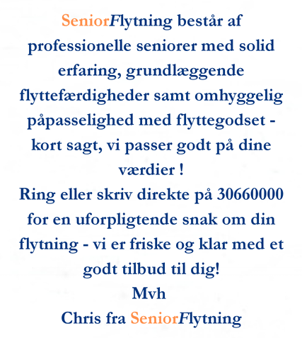 Flyer venstre kolonne